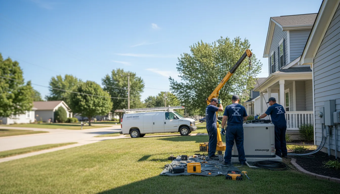 Generator Installation in Chamois, MO near me